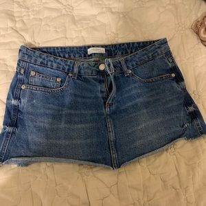 ZARA Denim Skort